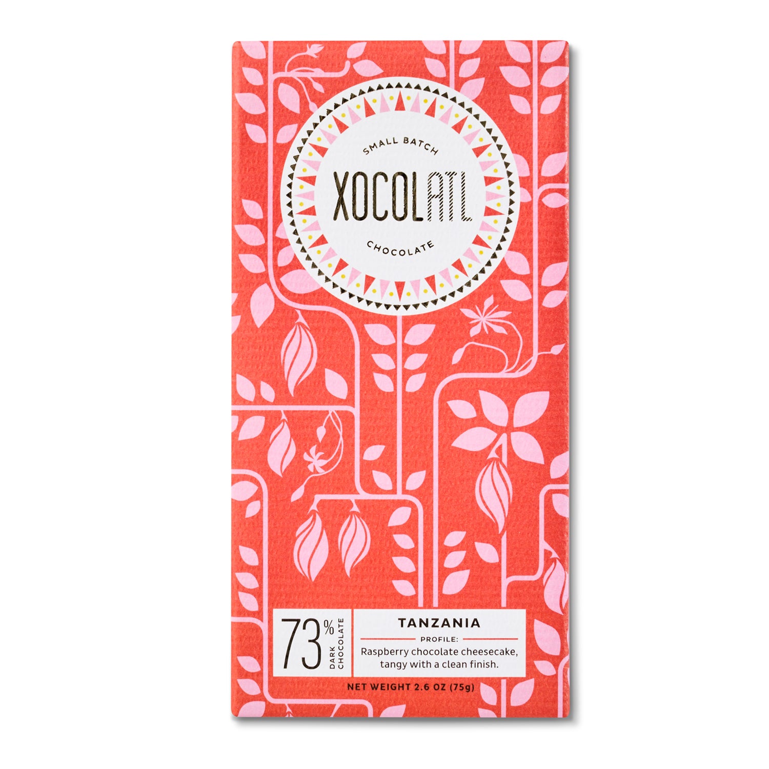 Kilombero Valley, Tanzania, 73% Dark Chocolate Bar – Xocolatl