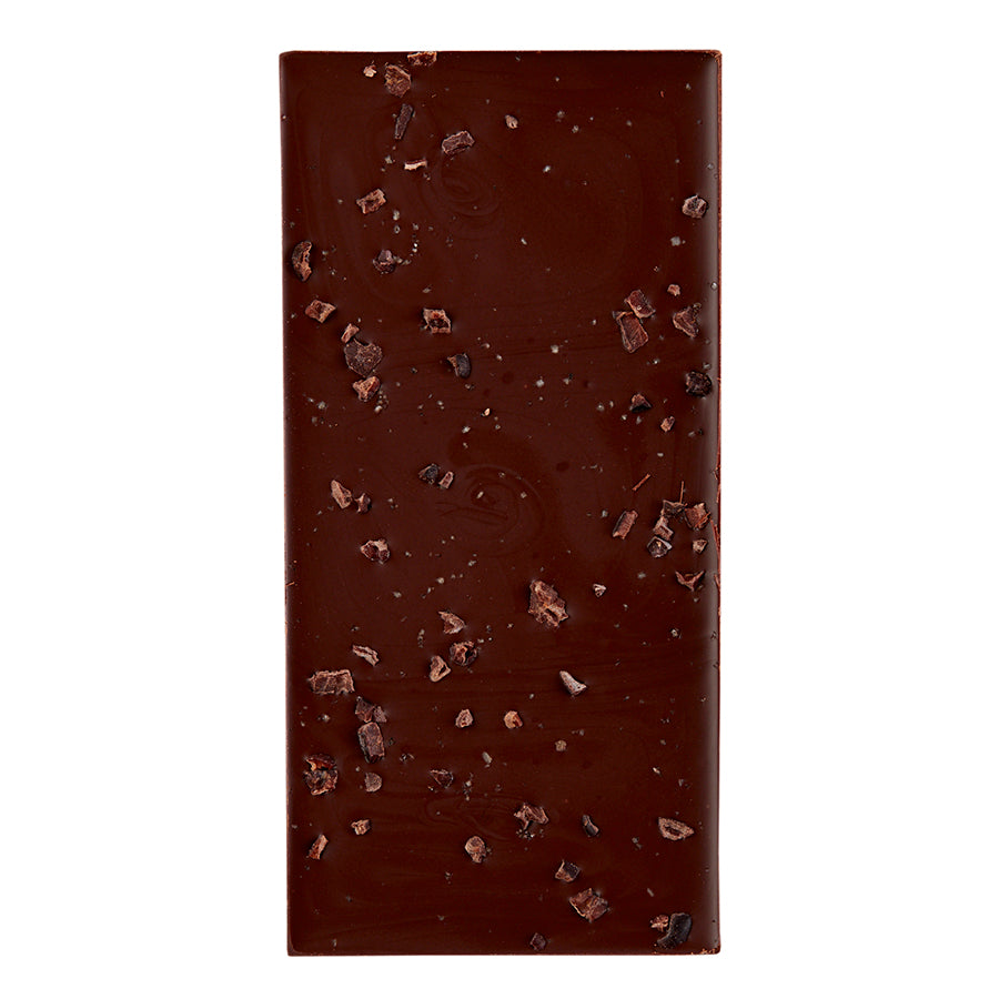 Kissed Mermaids Dark Chocolate Coconut Bar - Back