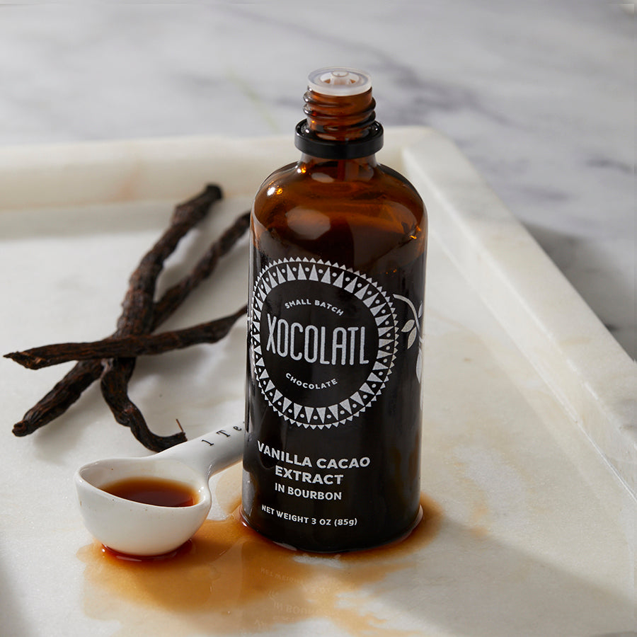 Vanilla Cacao Extract in Bourbon – Xocolatl Small Batch Chocolate