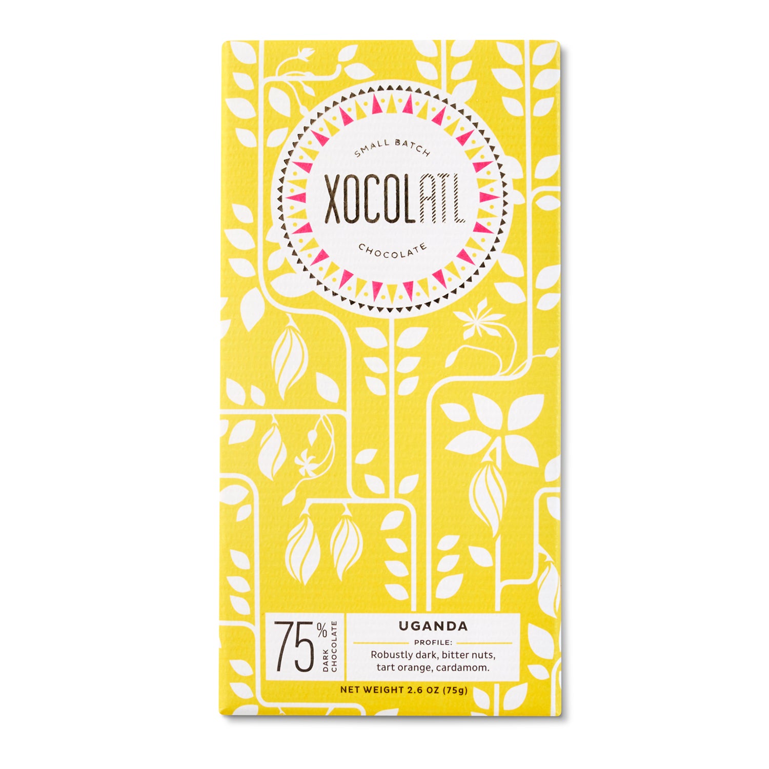 Semuliki Forest, Uganda 75% Dark Chocolate – Xocolatl Small Batch
