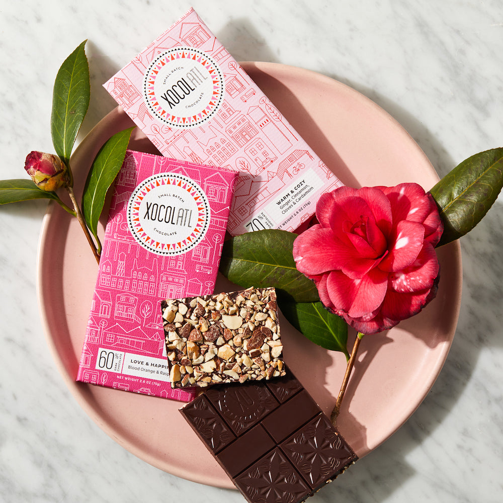 Valentine Flavors Chocolate Bar Trio