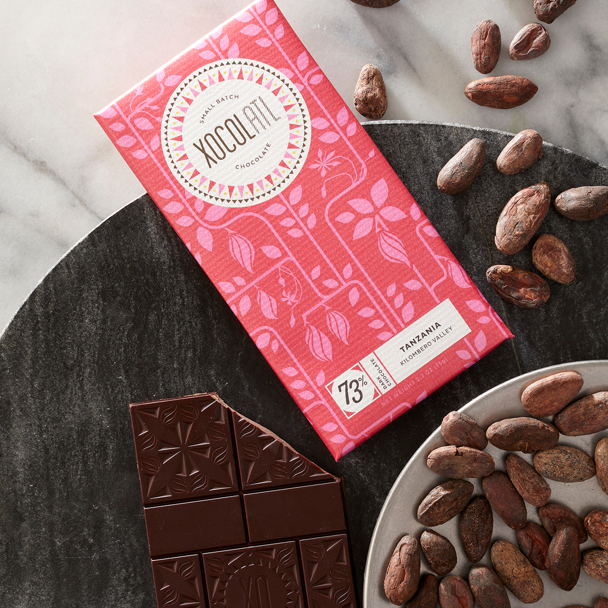 Kilombero Valley, Tanzania, 73% Dark Chocolate Bar - Main