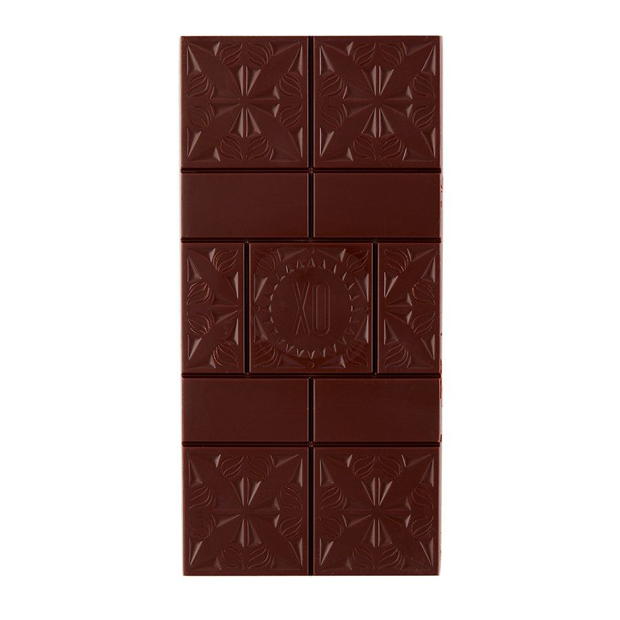 Commuter Coffee Dark Chocolate Bar - Unpackaged - Front